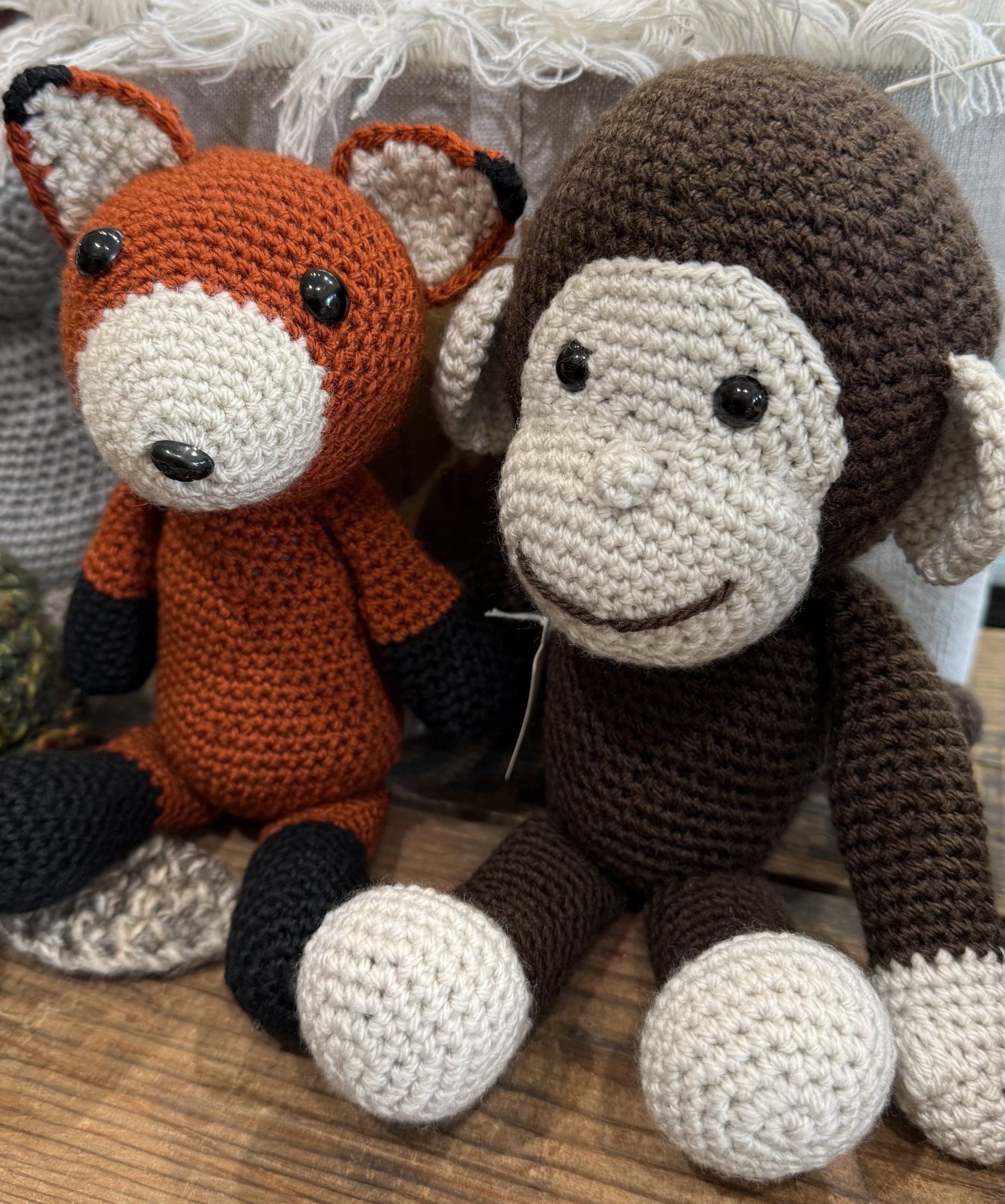 Fox and Monkey