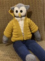 Knitted Owl